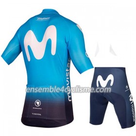 Tenue Maillot + Cuissard 2018 Movistar Team N001